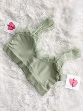 Cargar imagen en el visor de la galería, Bralette Letizia Menta
